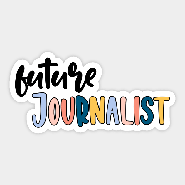 future journalist Sticker by 3rd Gilmore Girl